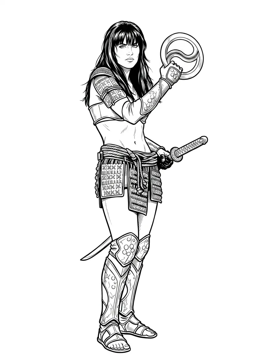 Vektorgrafik im Stil line-sketch