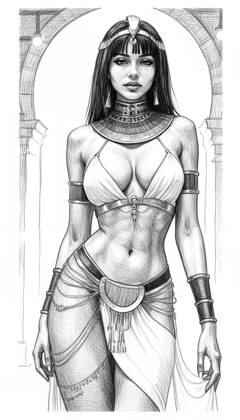 Graphique vectoriel de style pencil-sketch