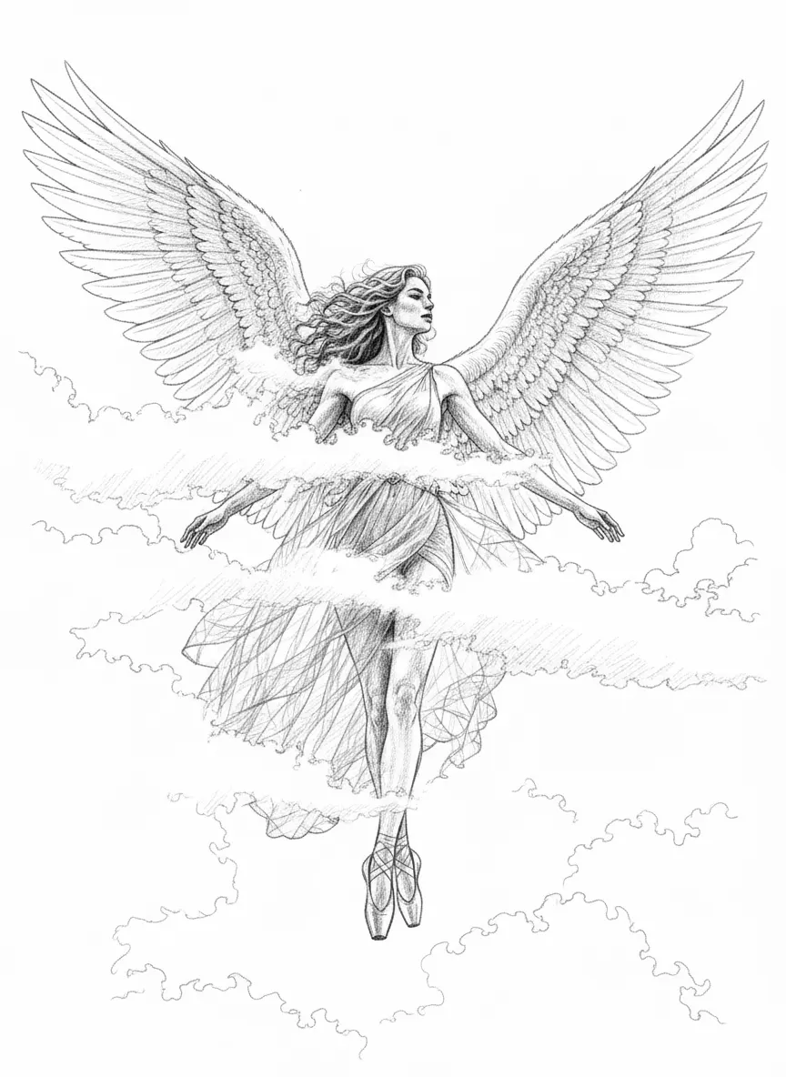 Graphique vectoriel de style pencil-sketch