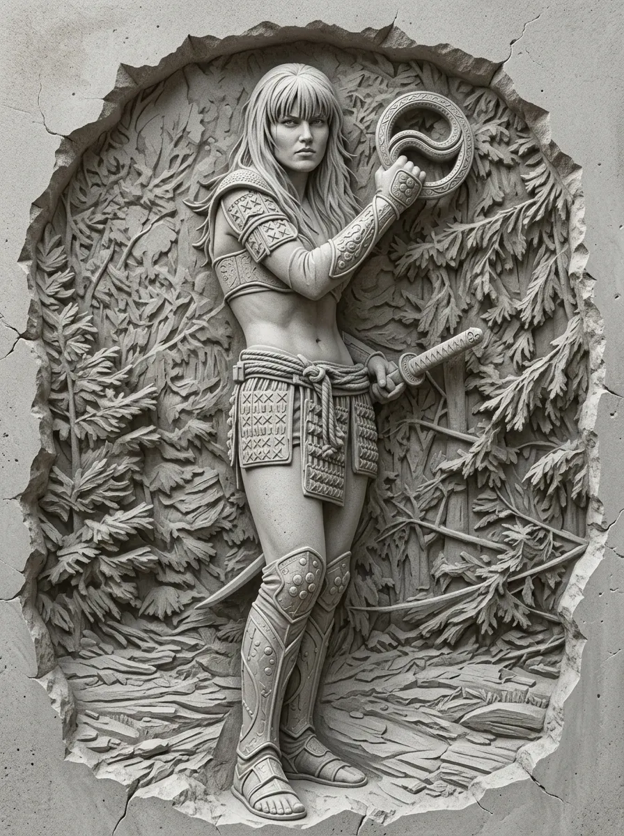 Stone Relief Raster image
