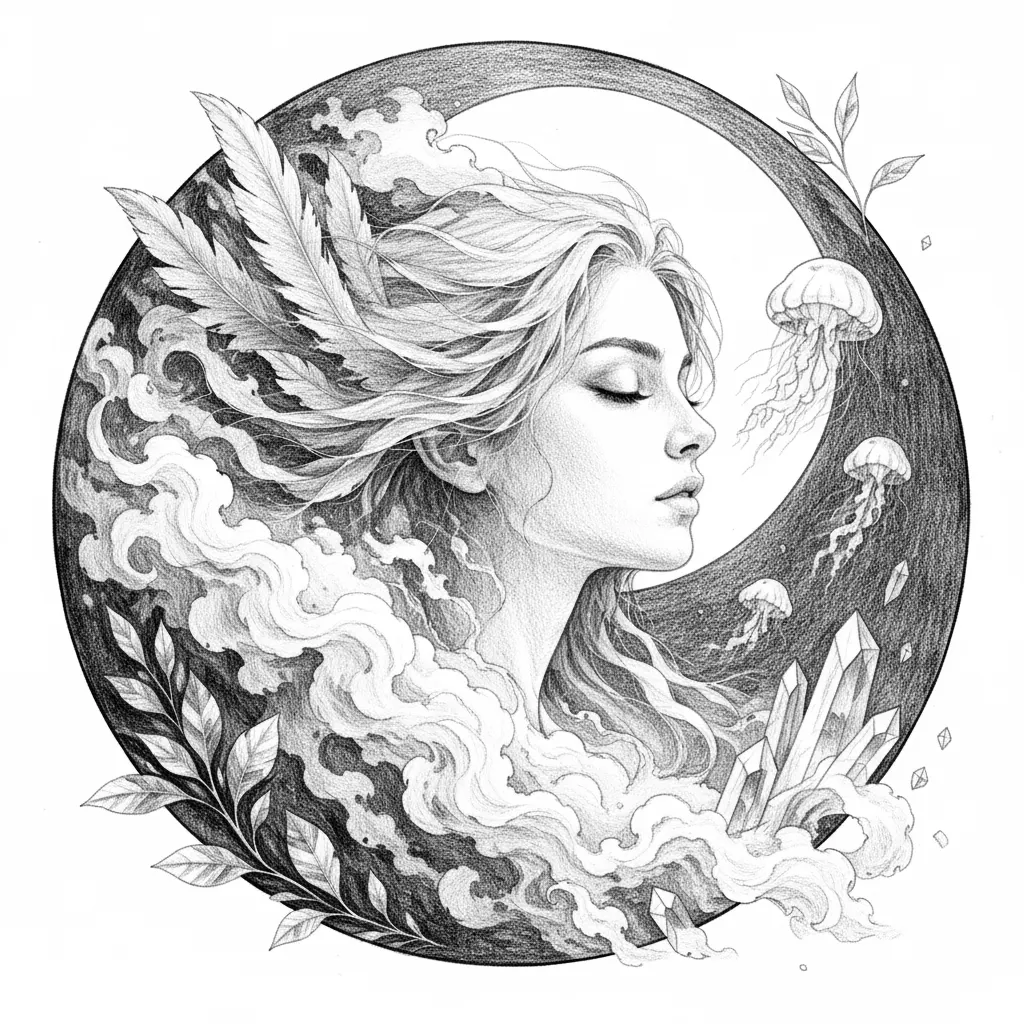 Grafika wektorowa w stylu pencil-sketch