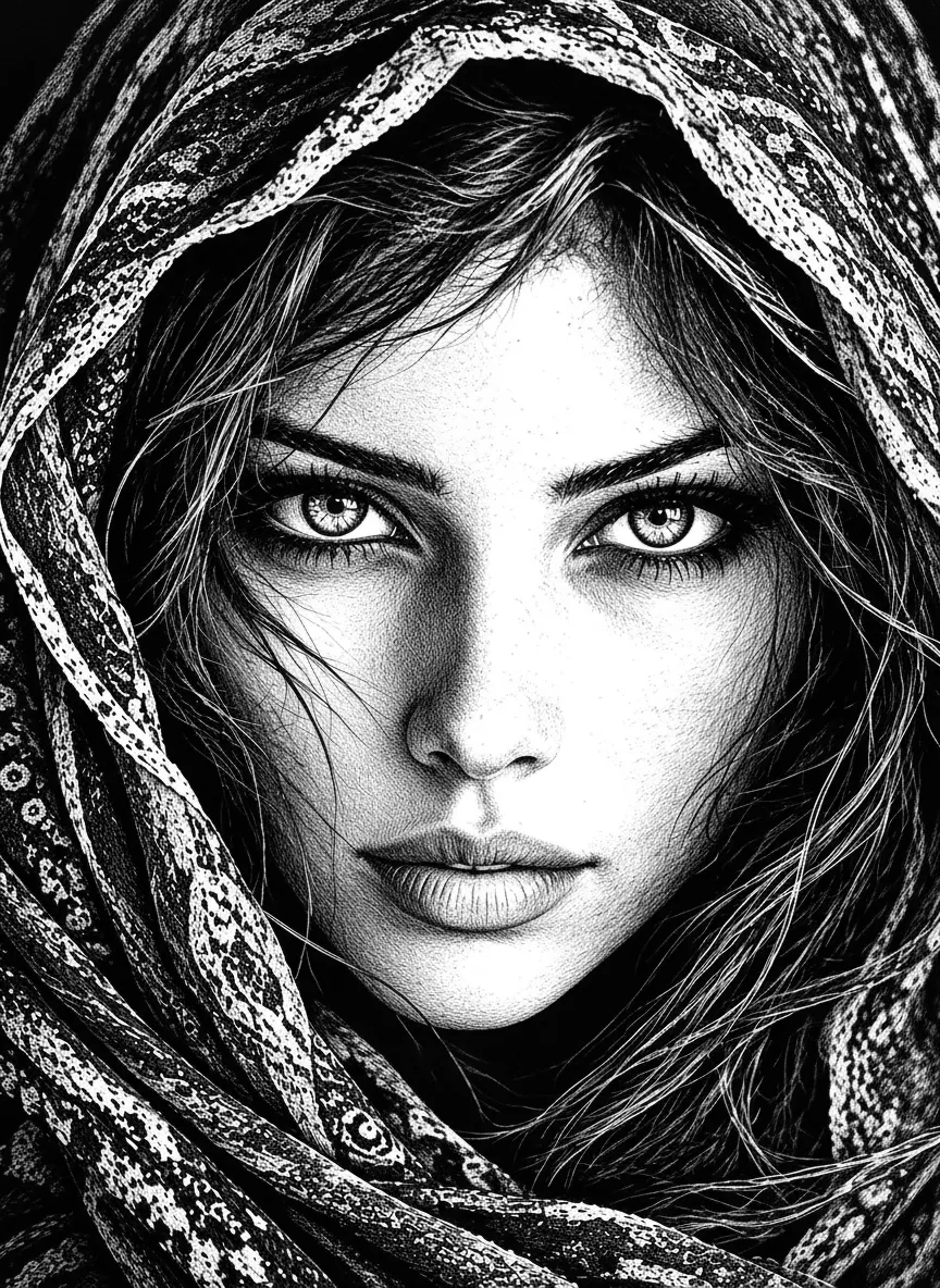 Graphique vectoriel de style engraving-style