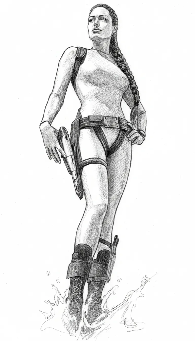 Vektorgrafik im Stil pencil-sketch
