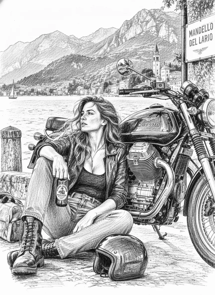 Pencil Sketch Obraz rastrowy