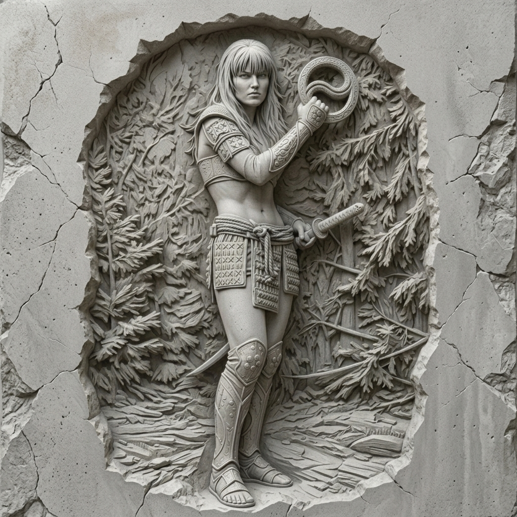 Stone Relief Raster image