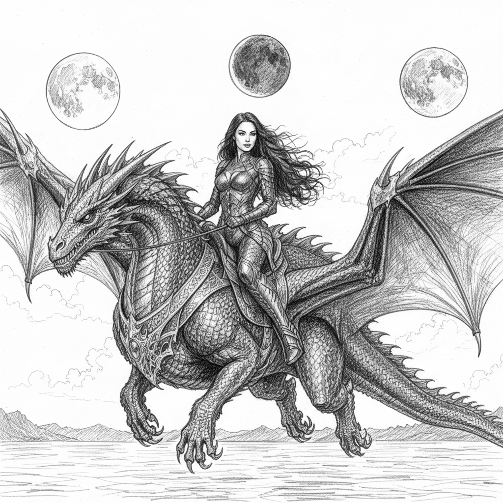 Grafika wektorowa w stylu pencil-sketch