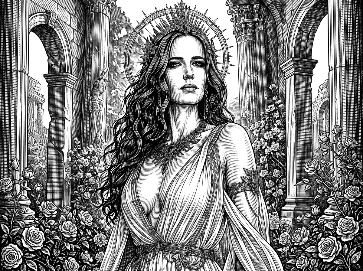 Grafica vettoriale in stile engraving-style