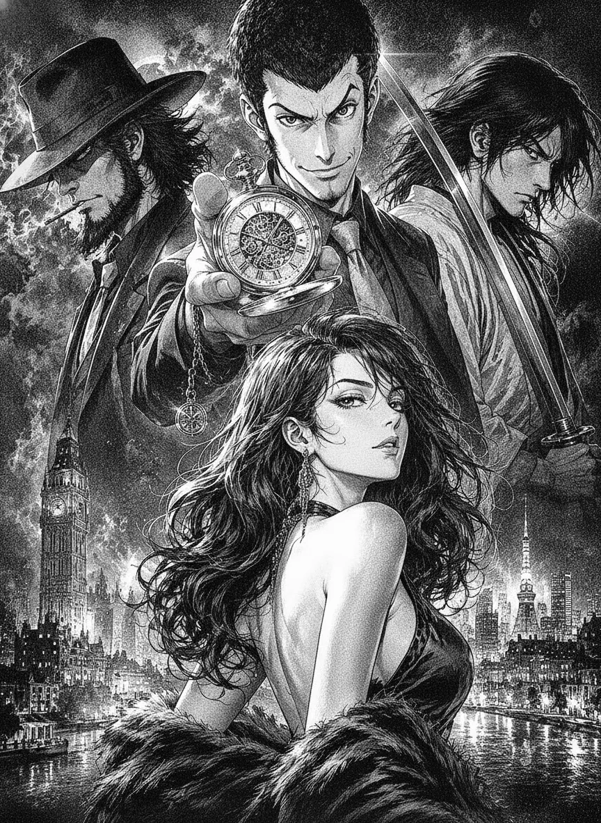 Graphique vectoriel de style engraving-style