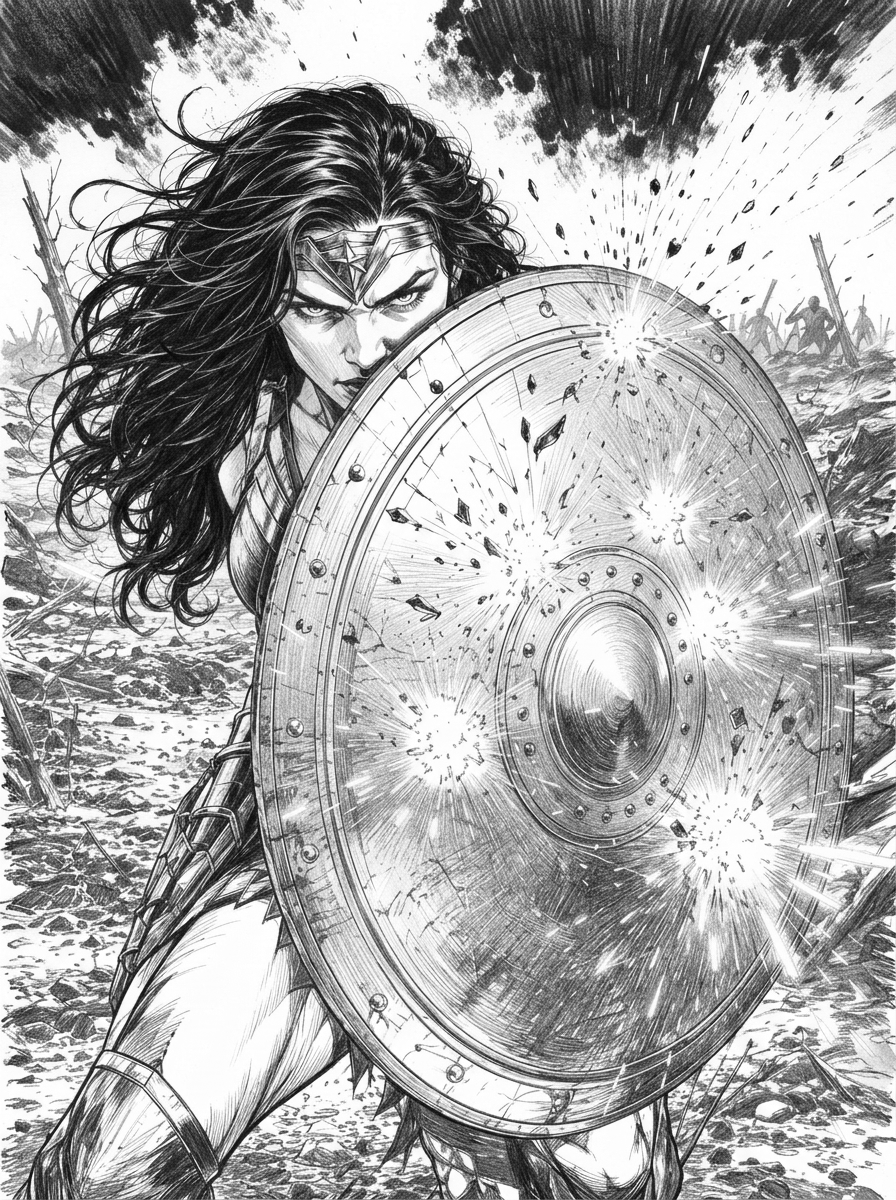 Pencil Sketch Raster image