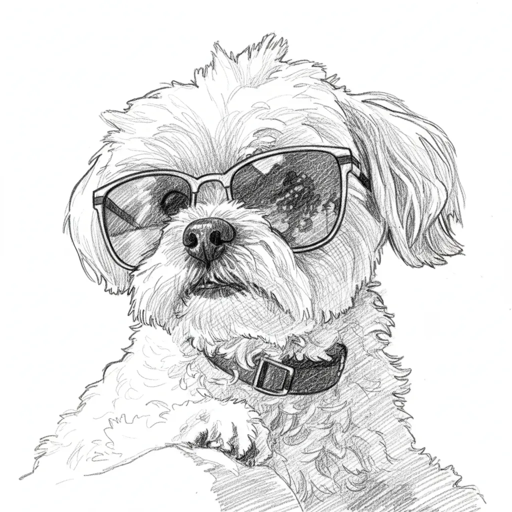 Pencil Sketch Raster image