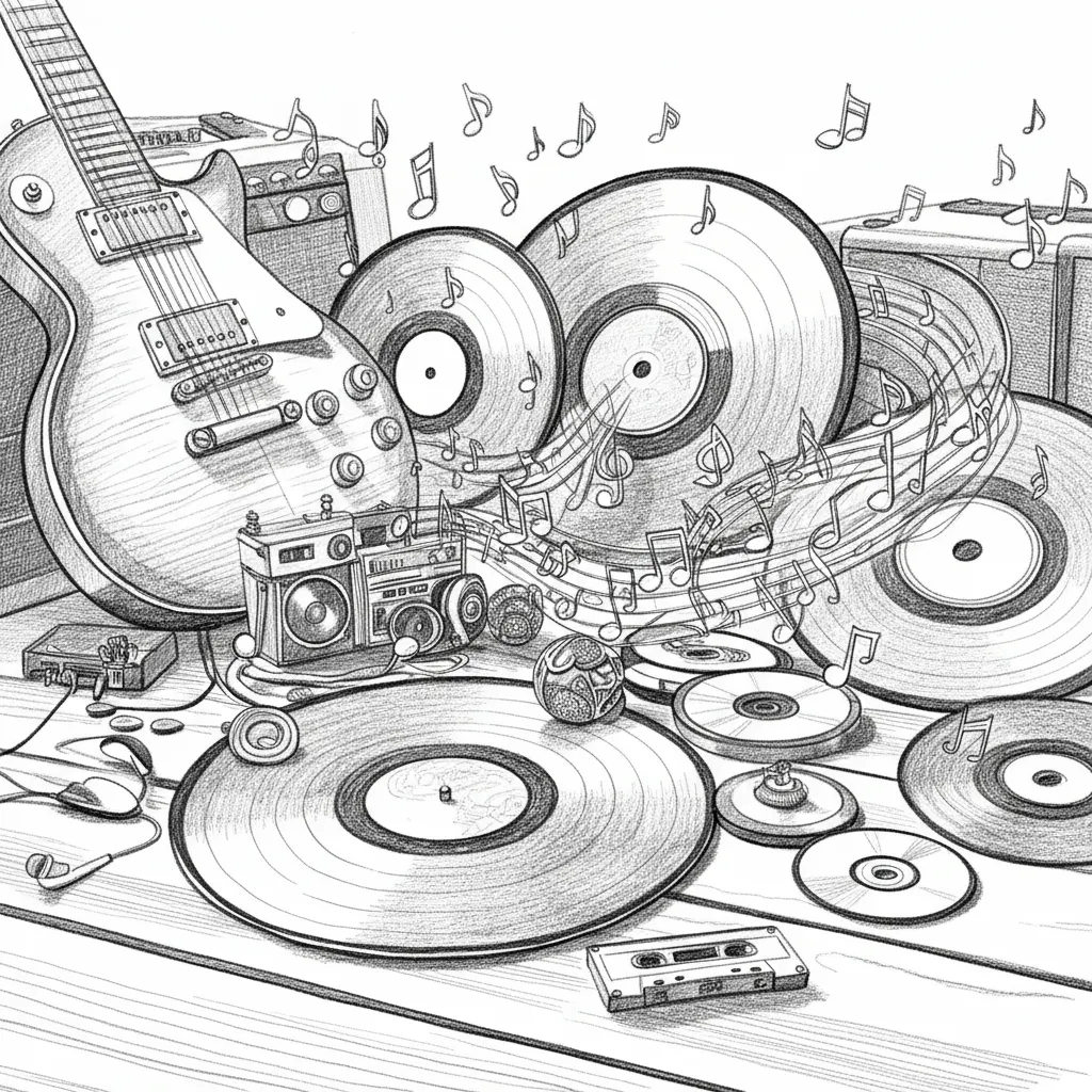 Pencil Sketch Raster image