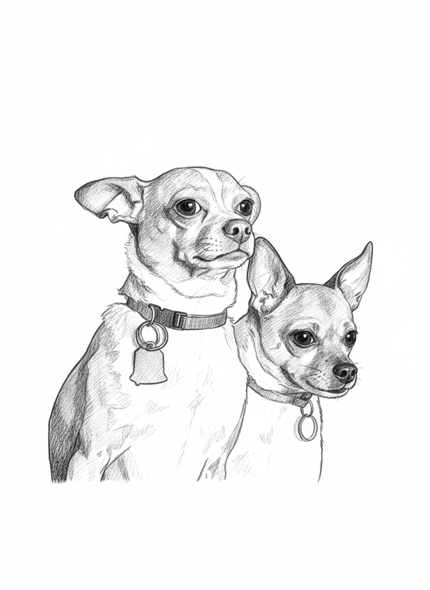 Remove background and keep dogs
