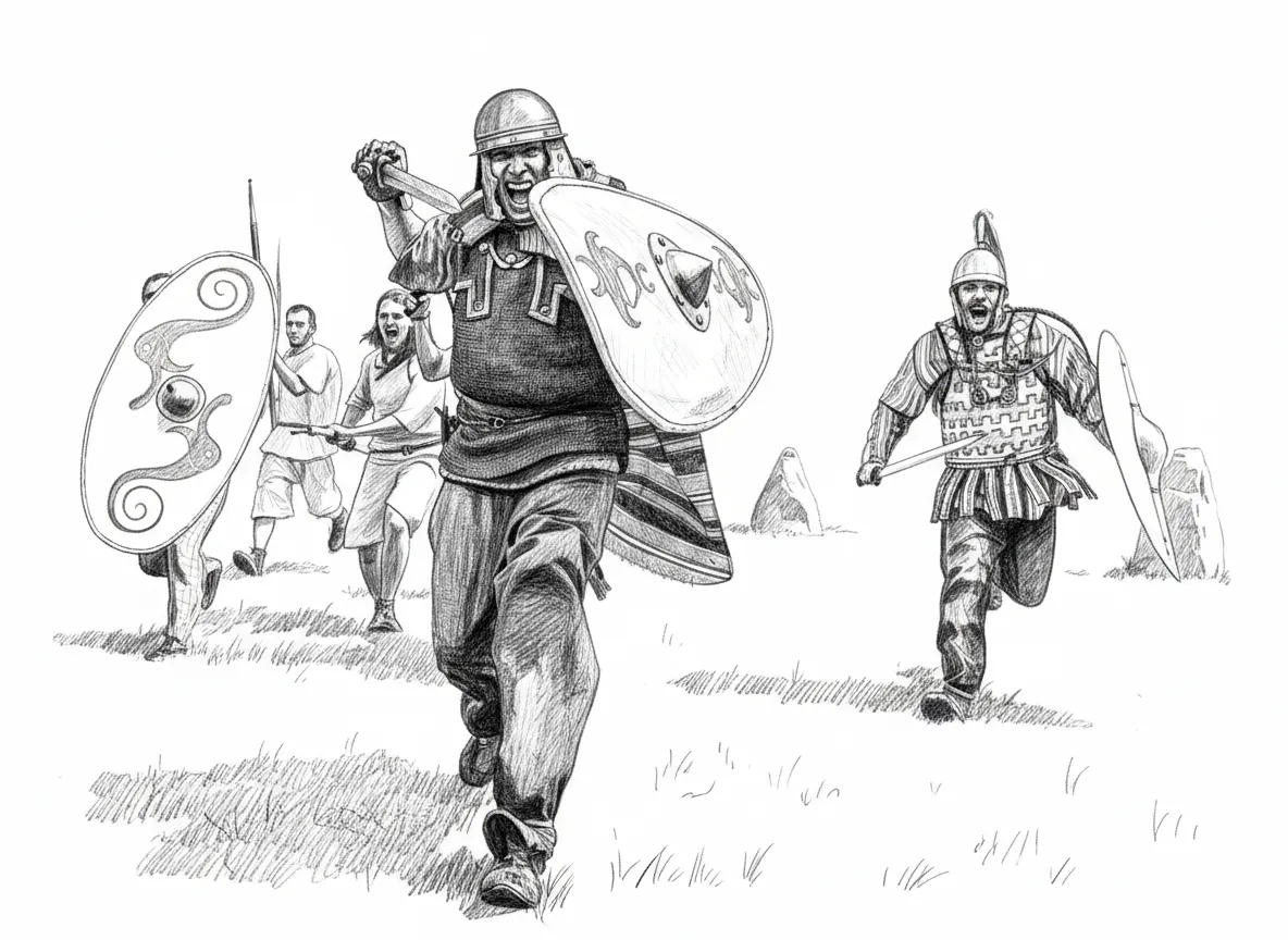Pencil Sketch Immagine raster
