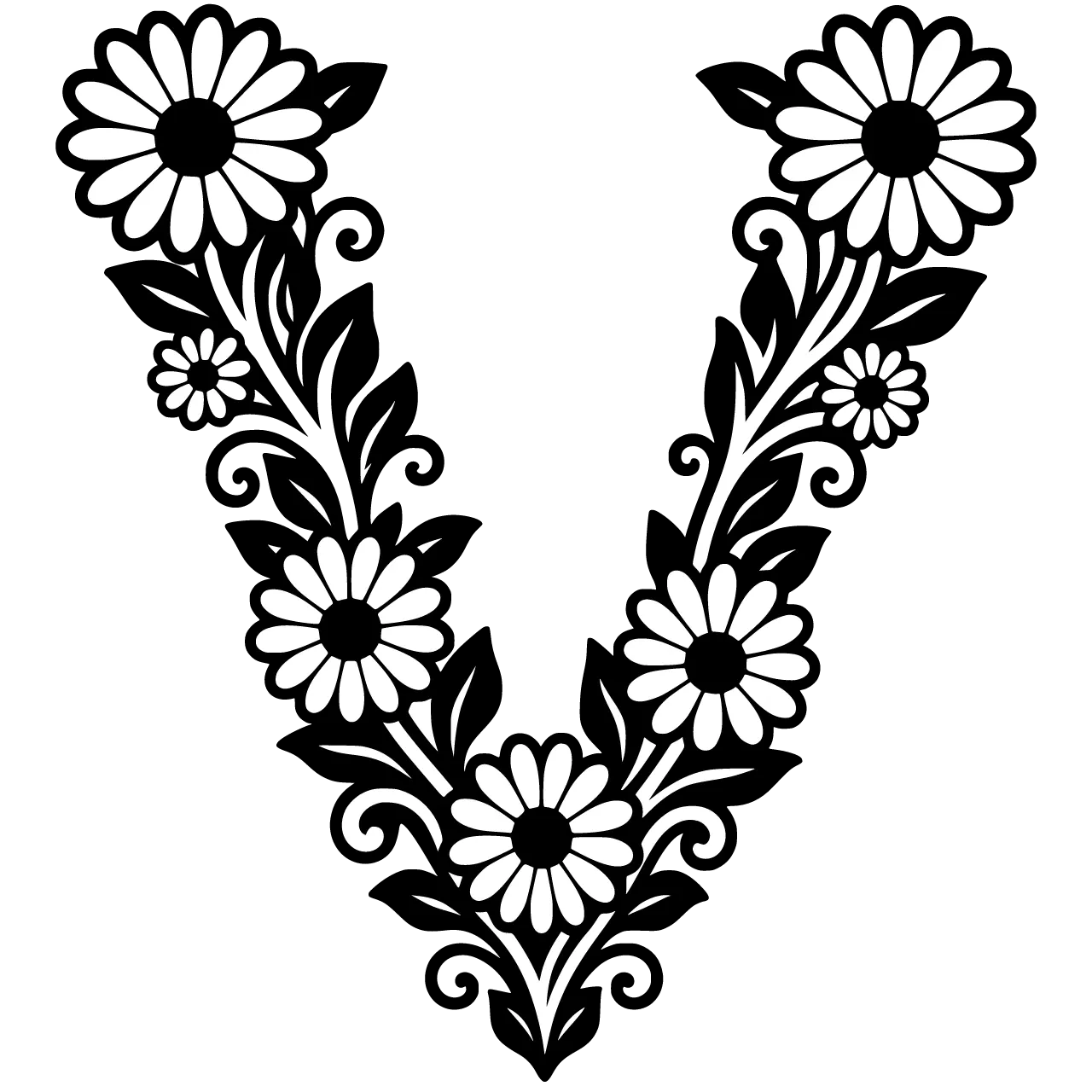 Vektorgrafik im Stil flat