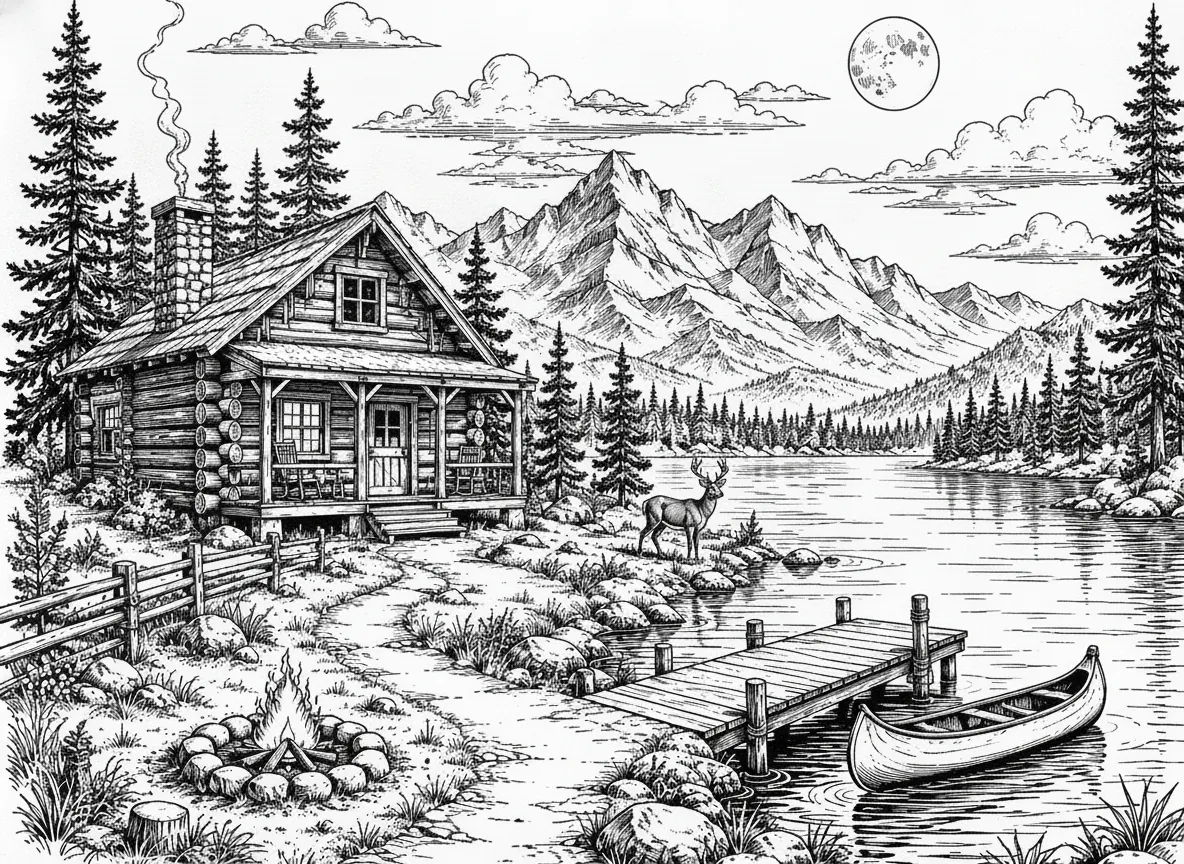 Vektorgrafik im Stil pencil-sketch