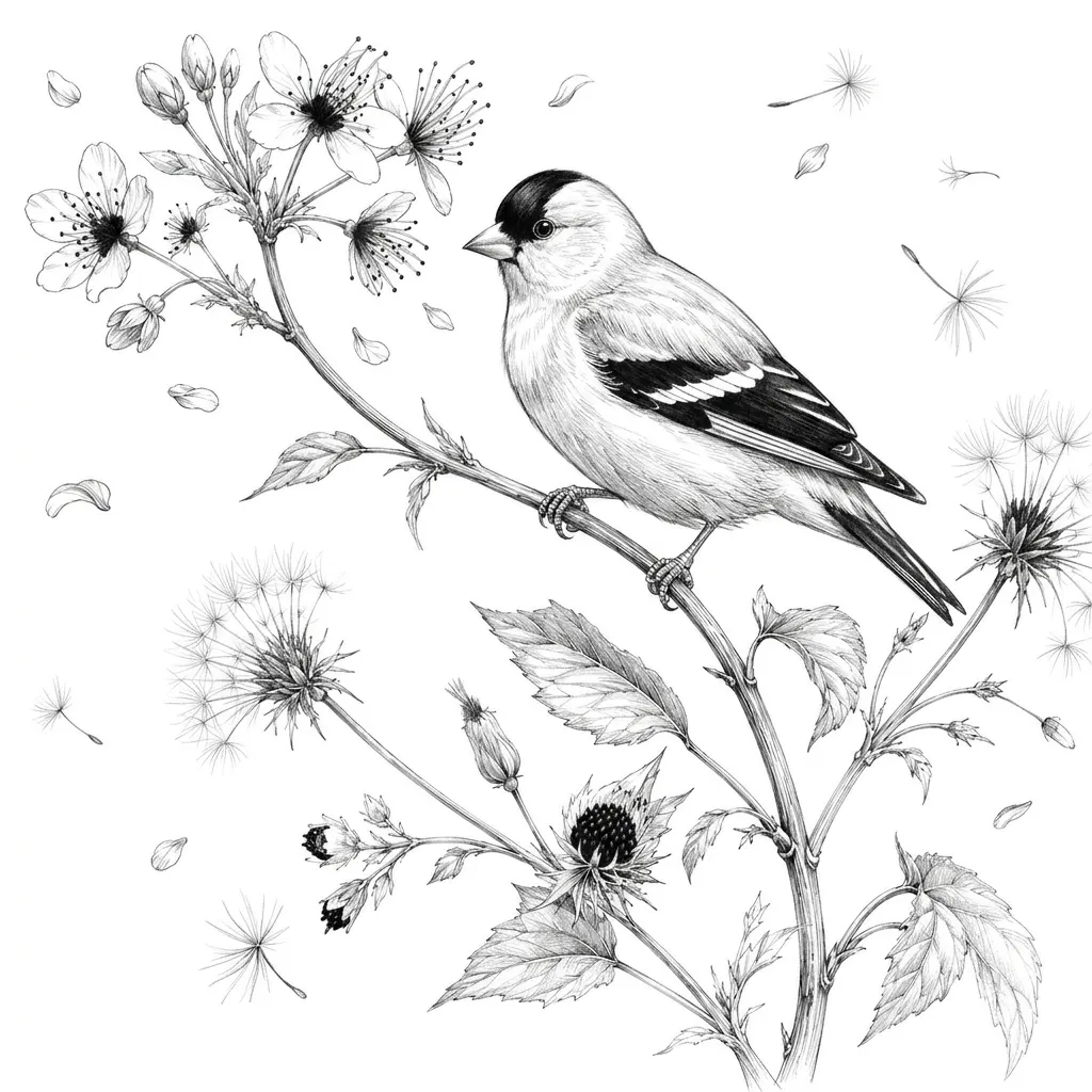 Vektorgrafik im Stil pencil-sketch