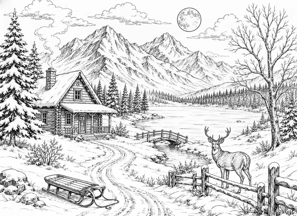 Vektorgrafik im Stil pencil-sketch