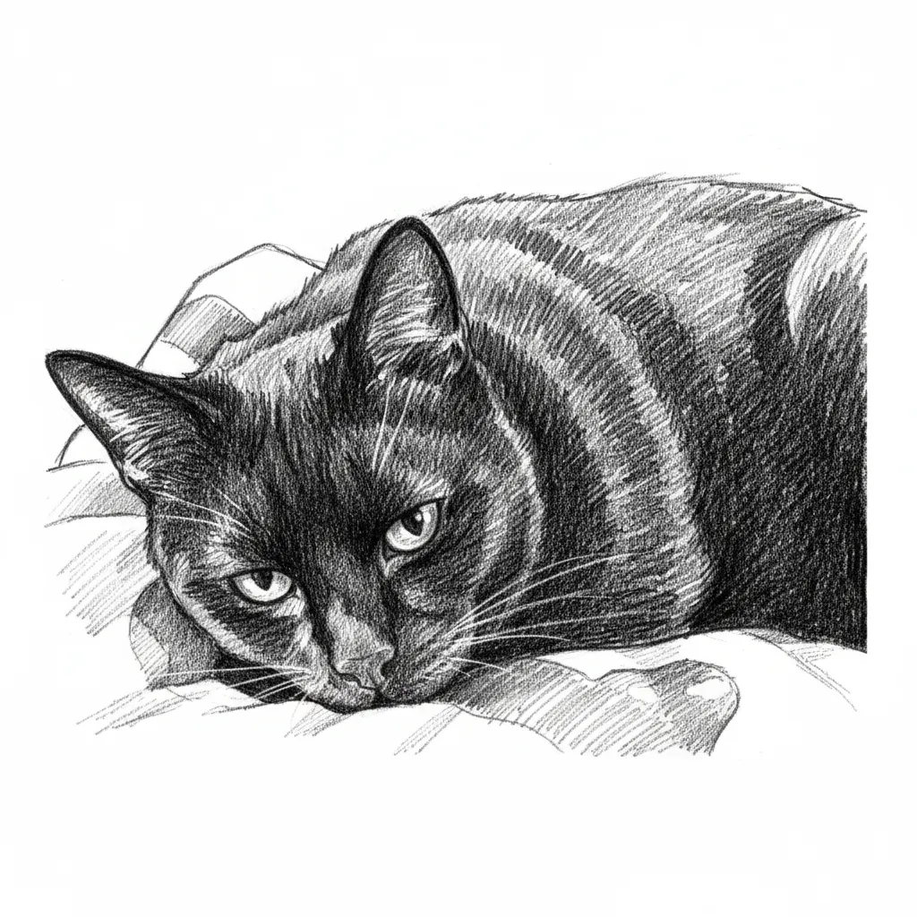 Pencil Sketch Raster image