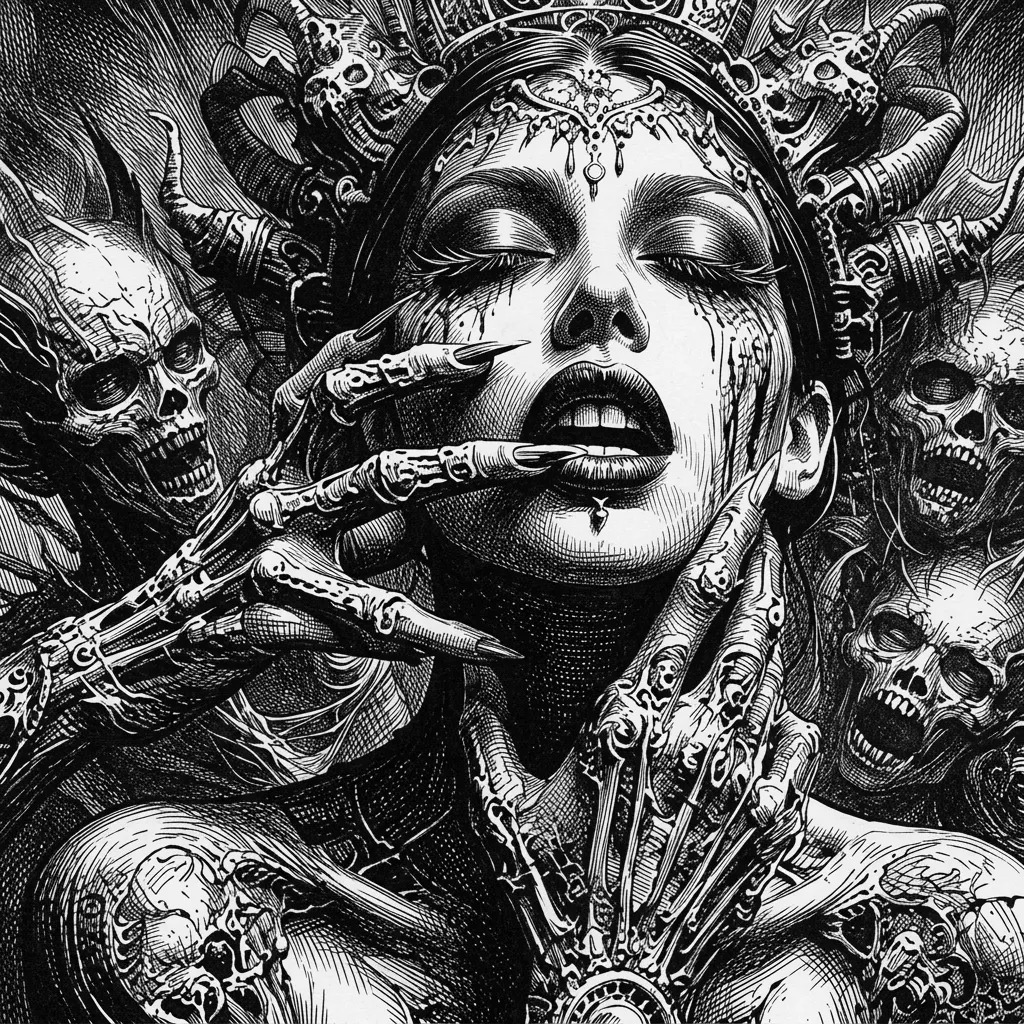 Deep Engraving Raster image