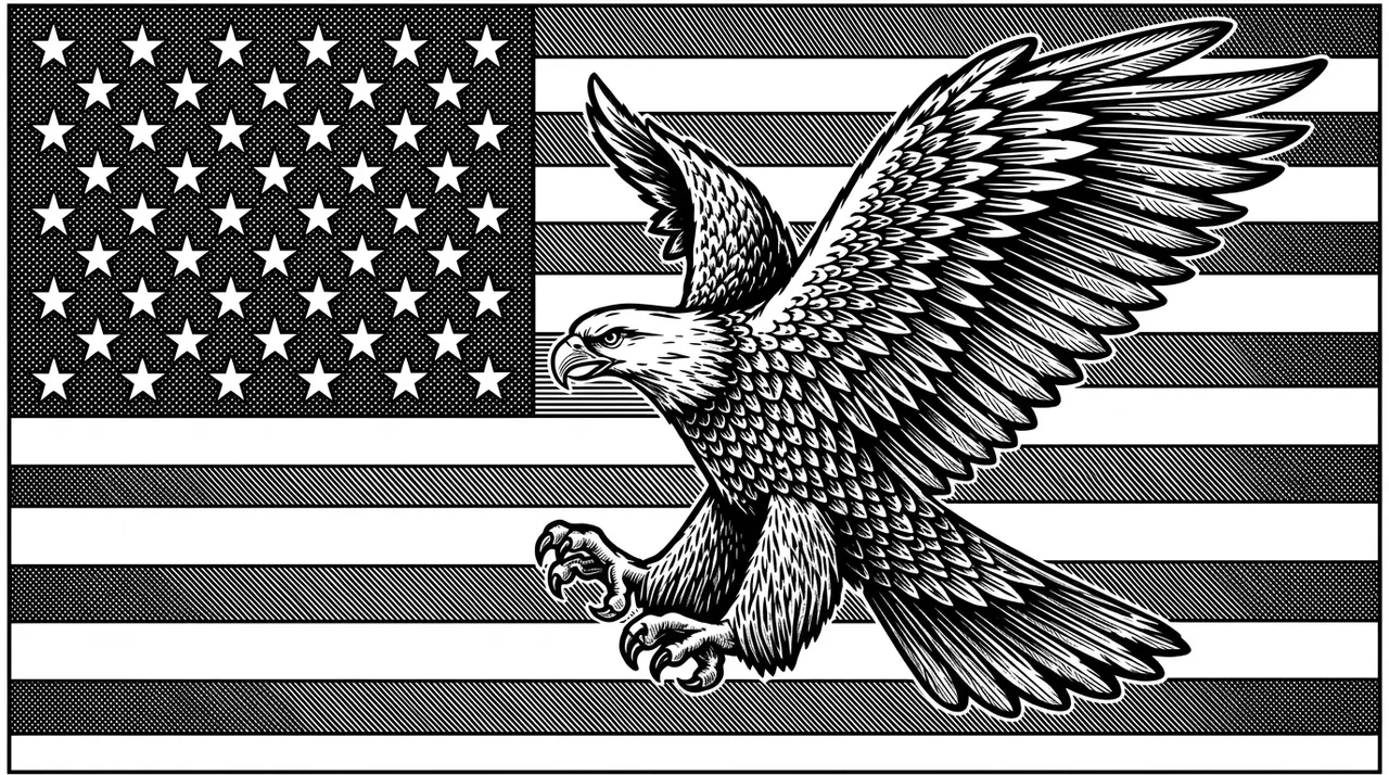engraving-style style vector graphic
