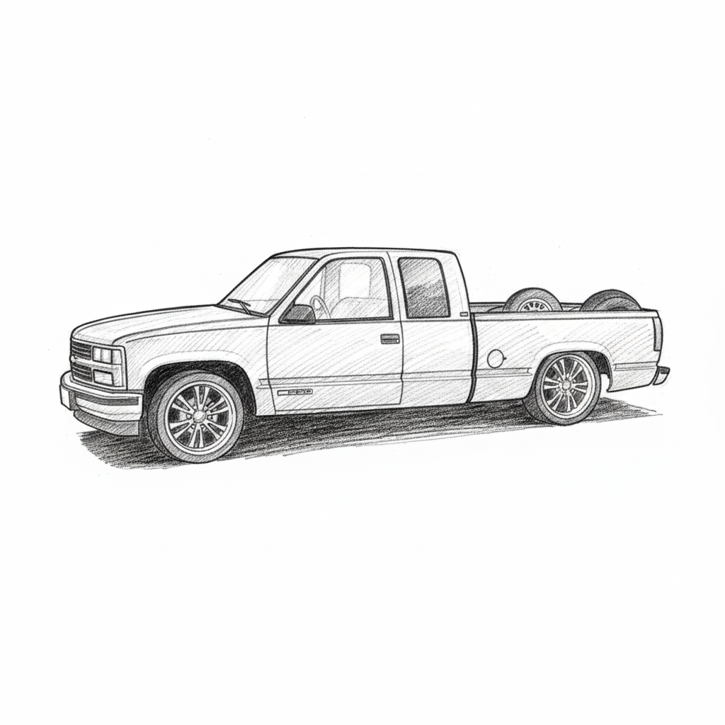 Pencil Sketch Raster image