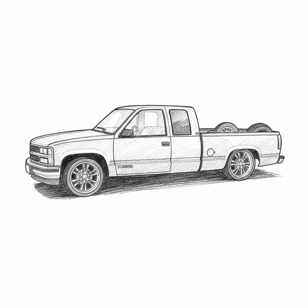 Pencil Sketch Raster image