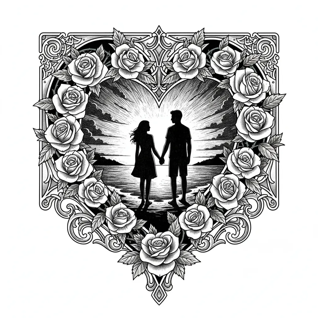 Deep Engraving Imagen rasterizada