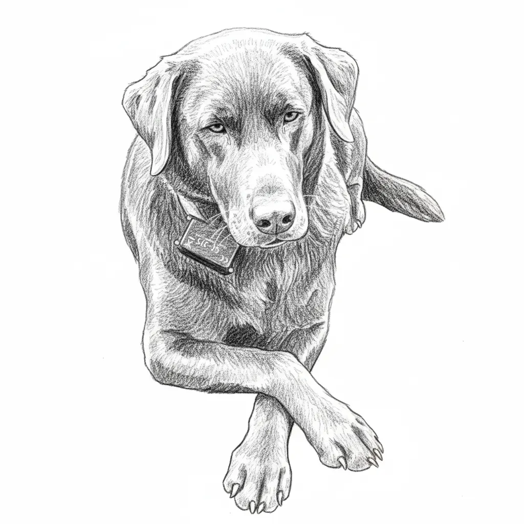 Pencil Sketch Raster image