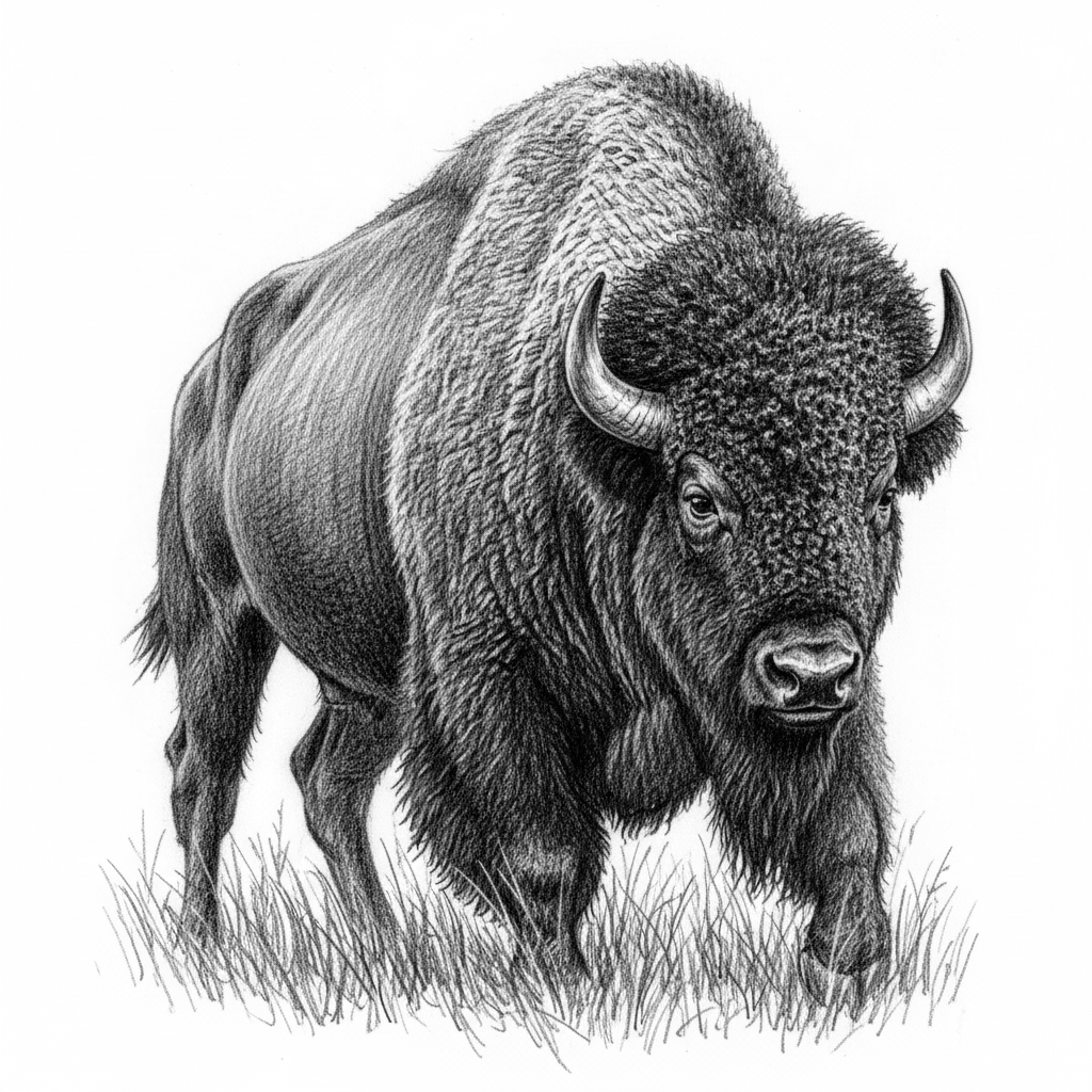 Grafica vettoriale in stile pencil-sketch