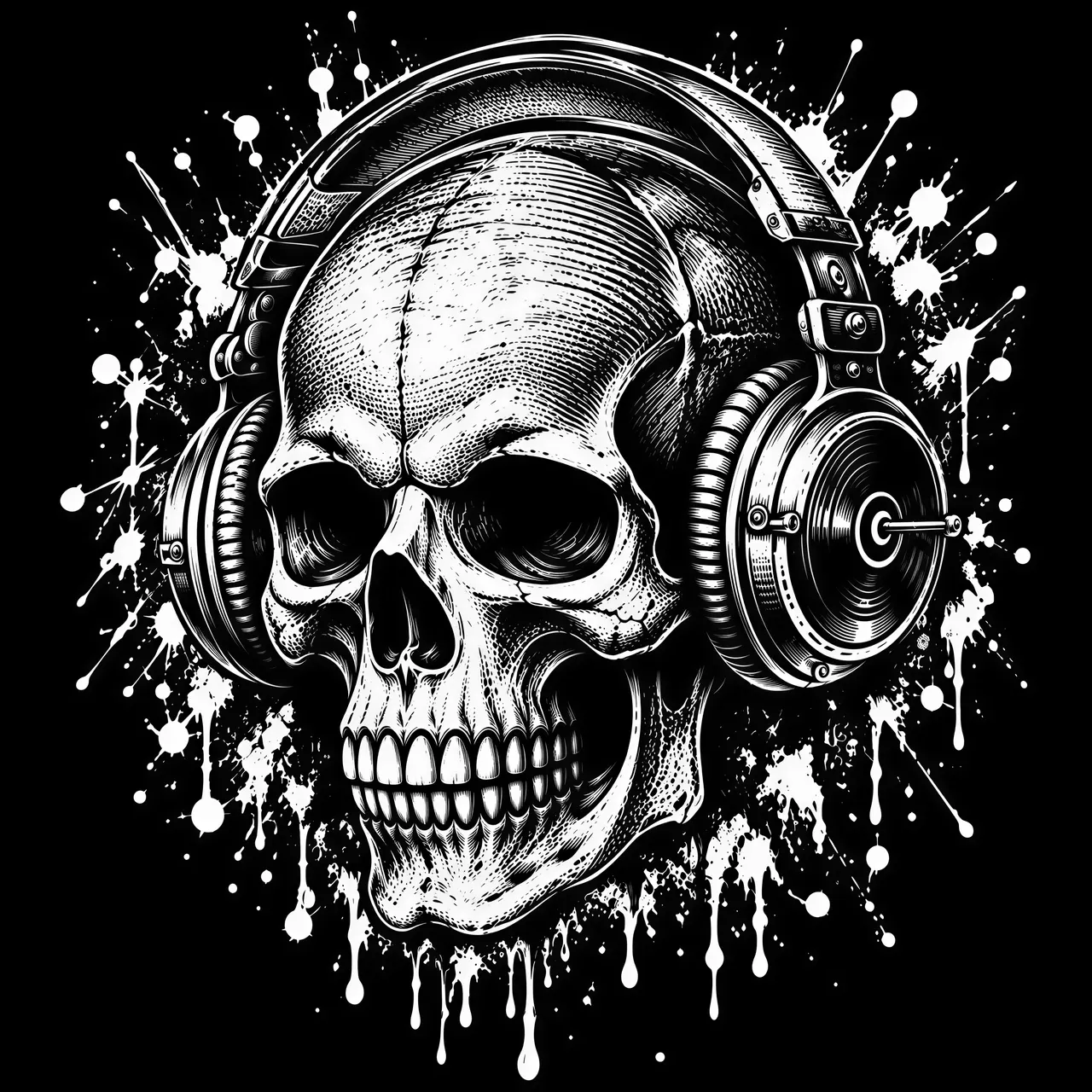 Graphique vectoriel de style scratchboard