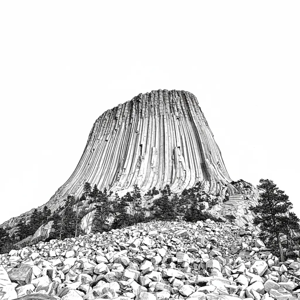 DevilsTower-Engraving