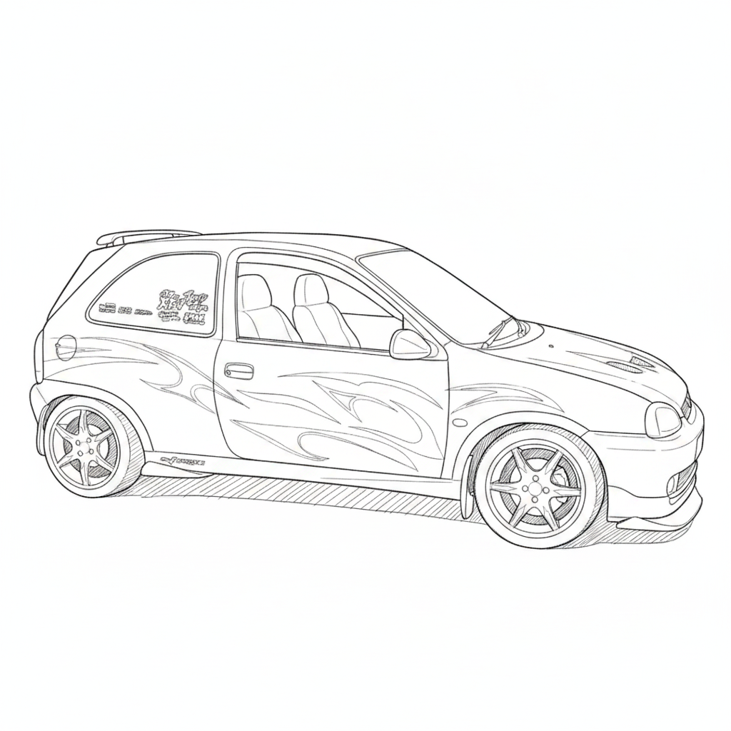 Line Sketch Raster image