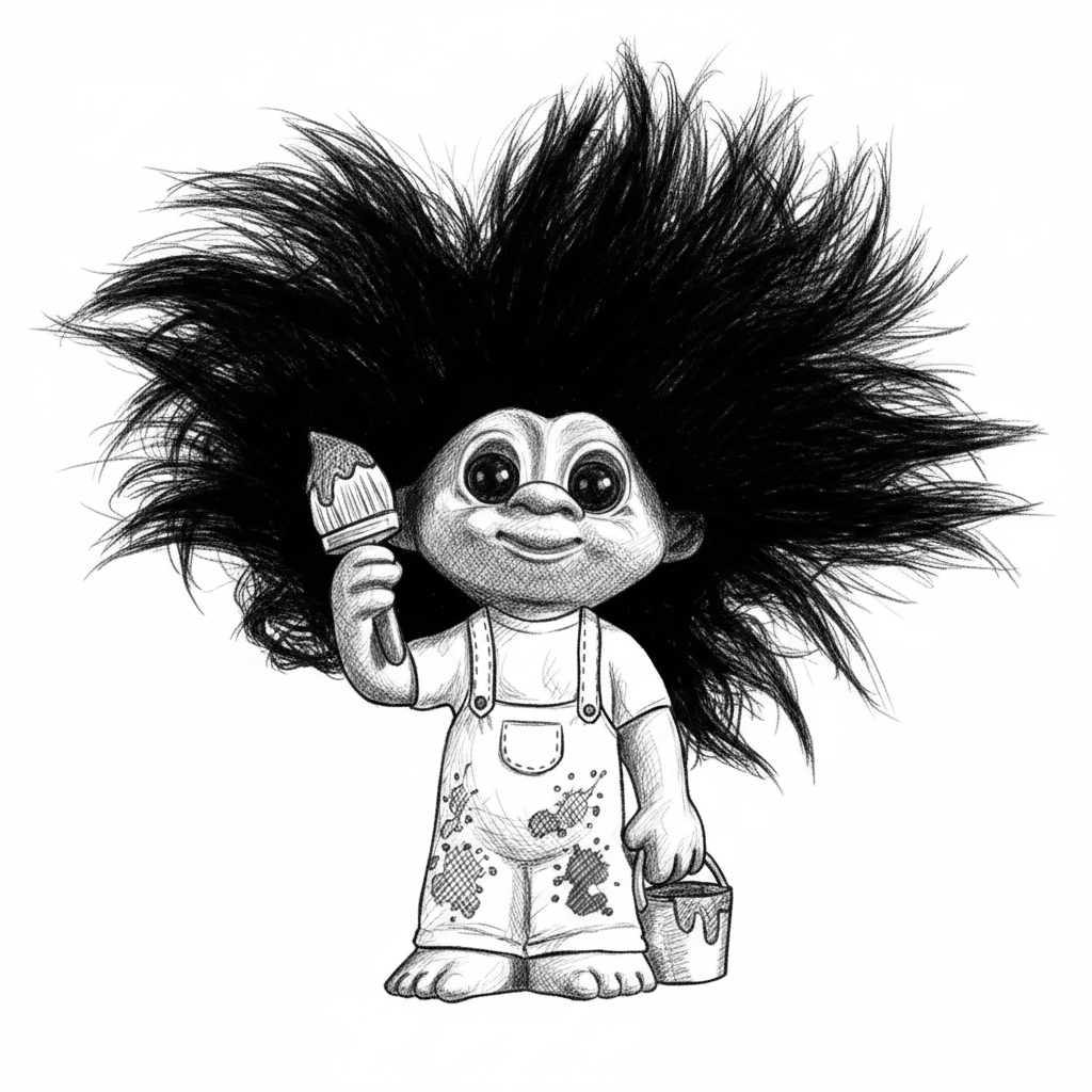 Pencil Sketch Raster image
