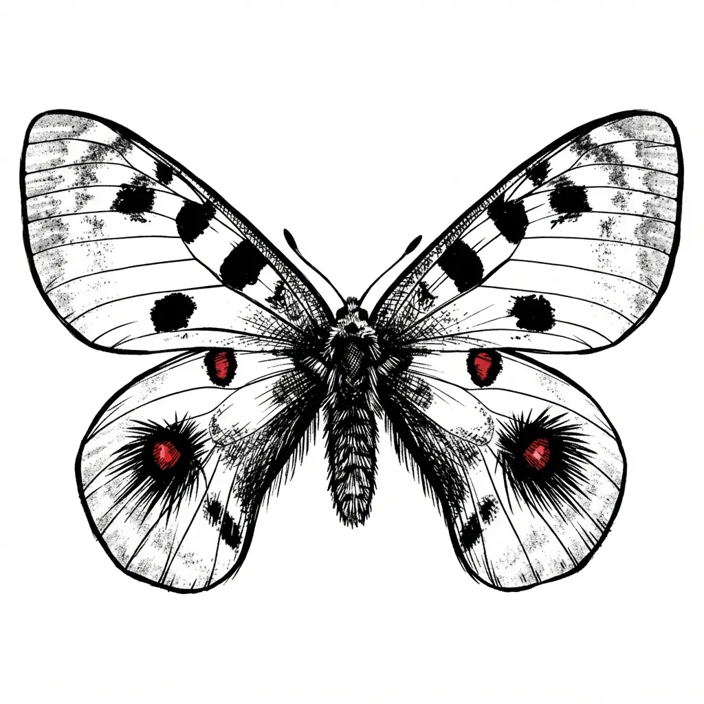Vektorgrafik im Stil drawing-style