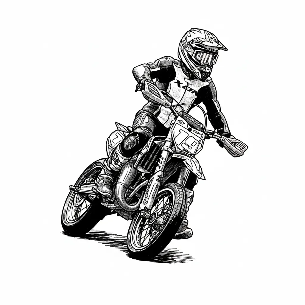 Drawing Style Rasterbild