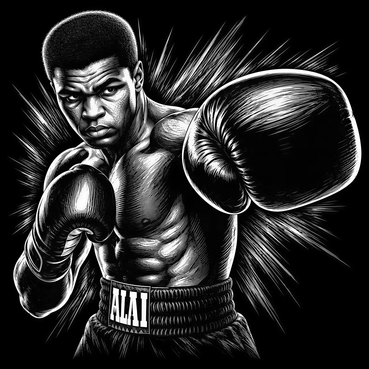 Scratchboard Raster image