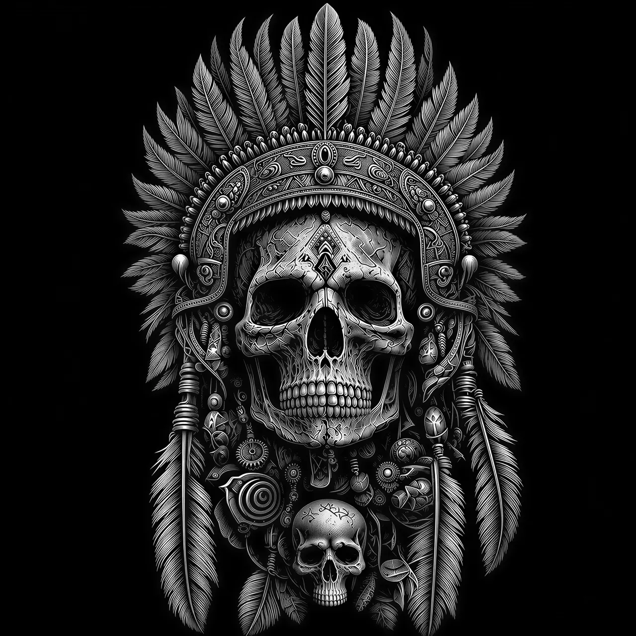 Graphique vectoriel de style scratchboard