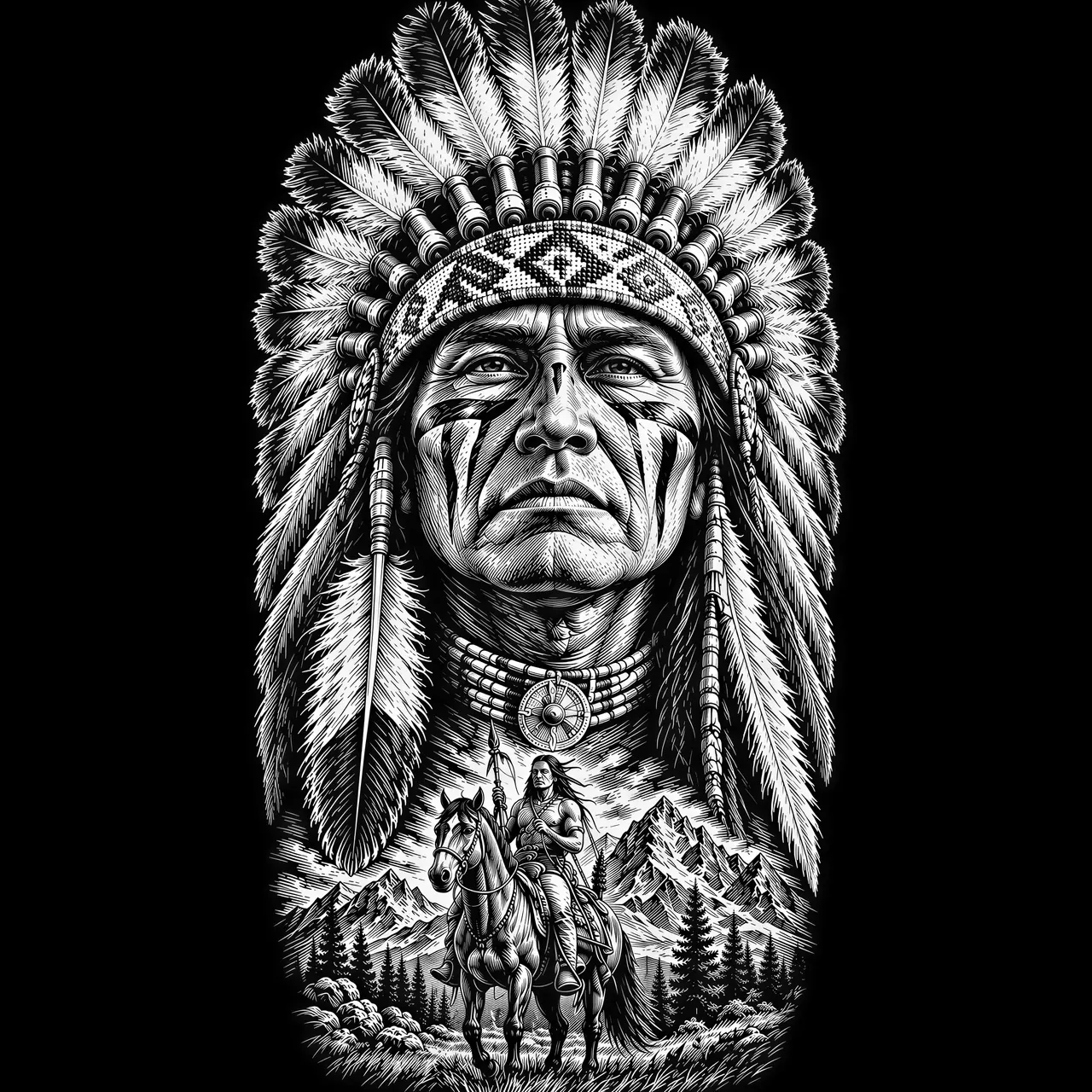Scratchboard Raster image
