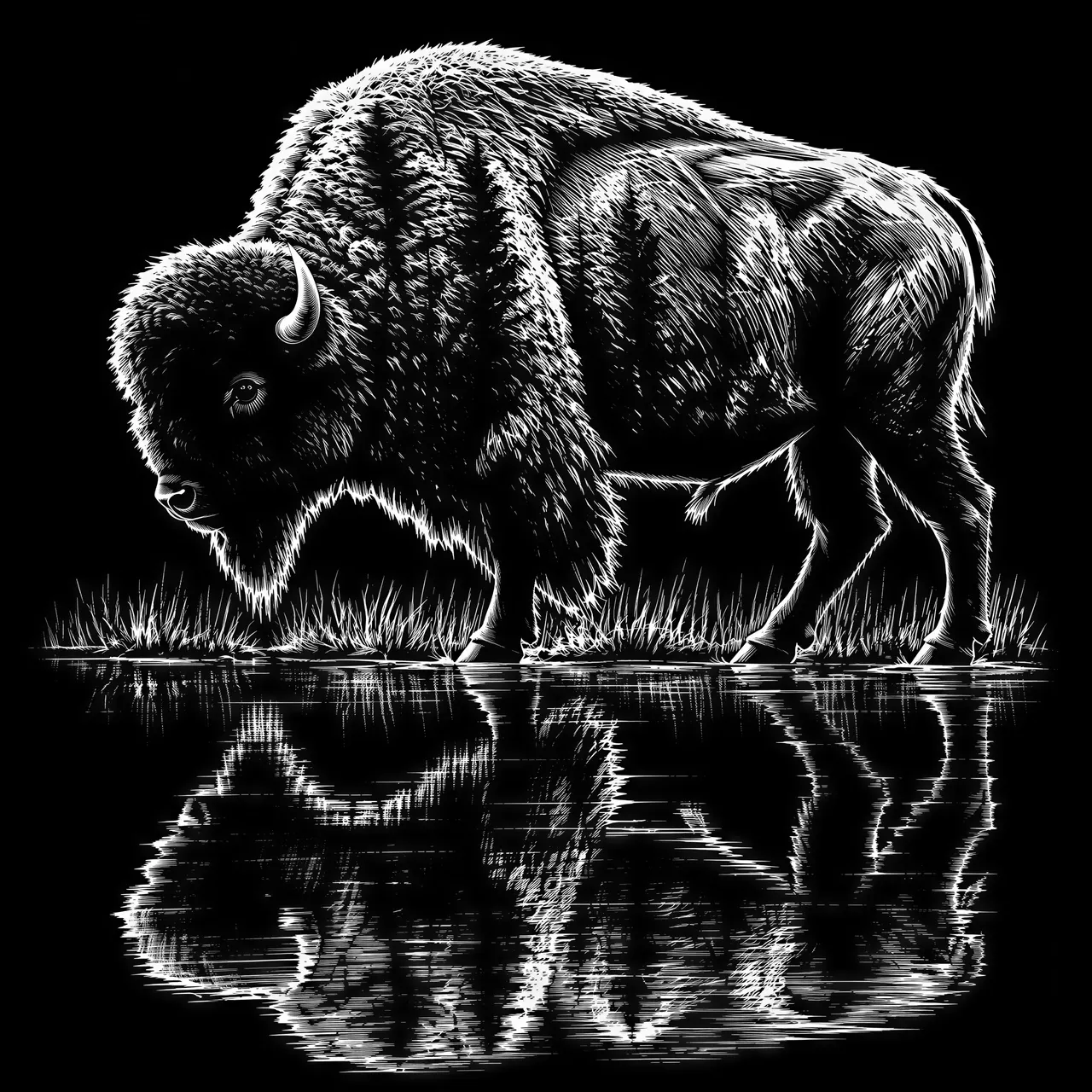 Scratchboard Raster image