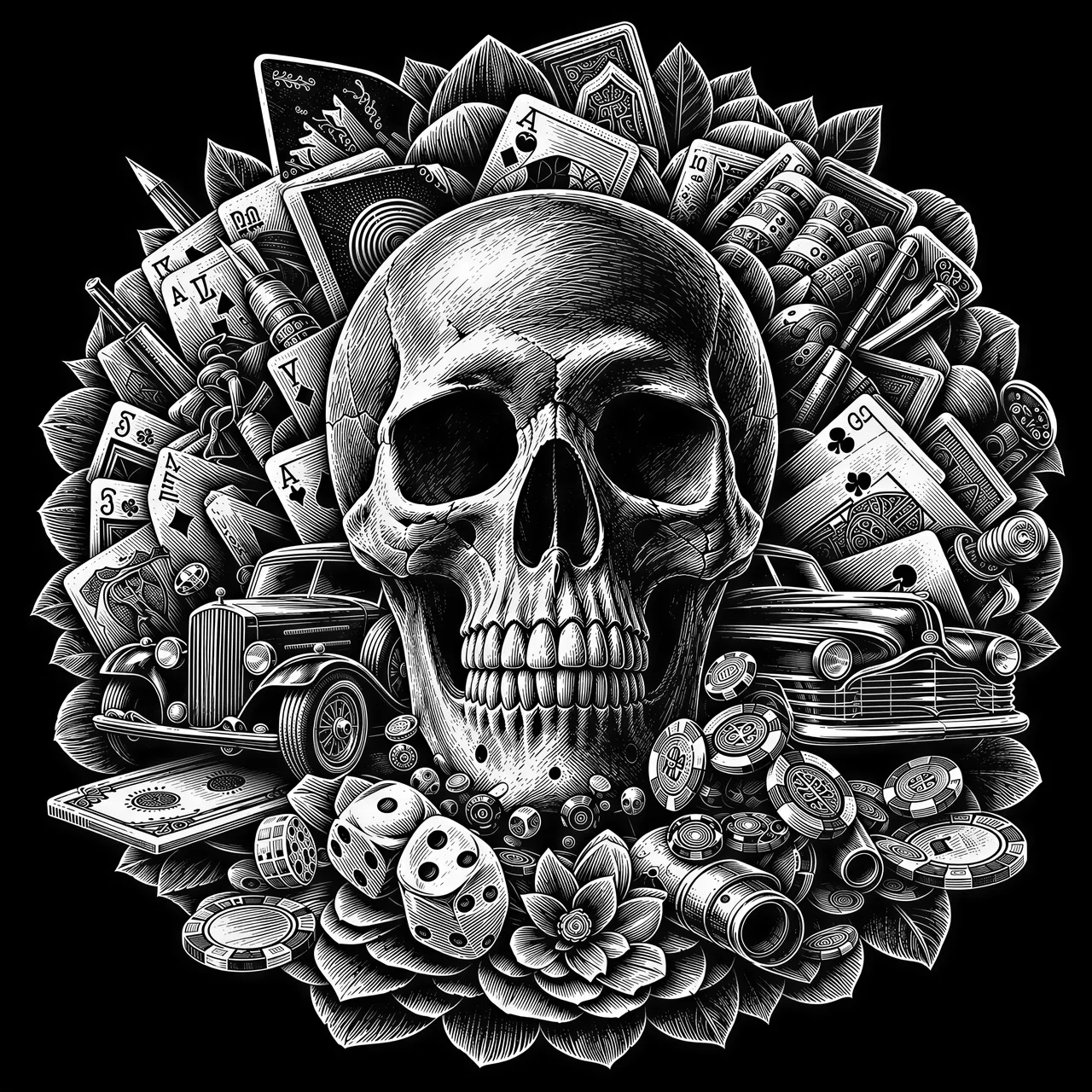 Scratchboard Raster image