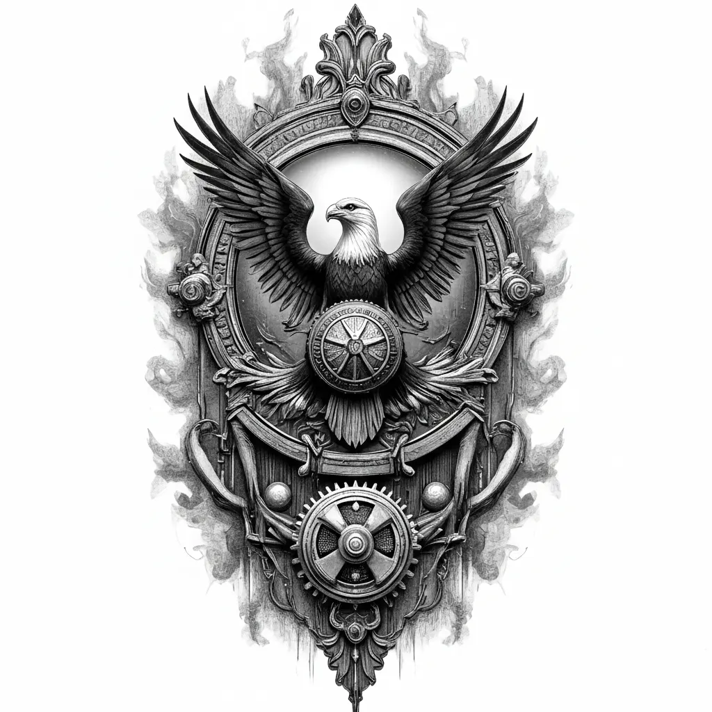 Deep Engraving Raster image