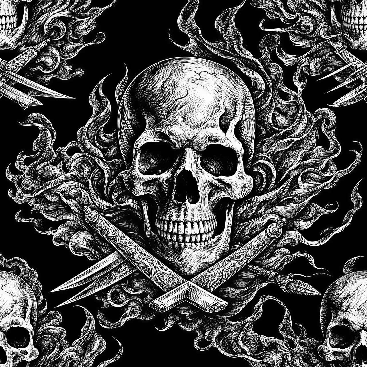 Scratchboard Raster image
