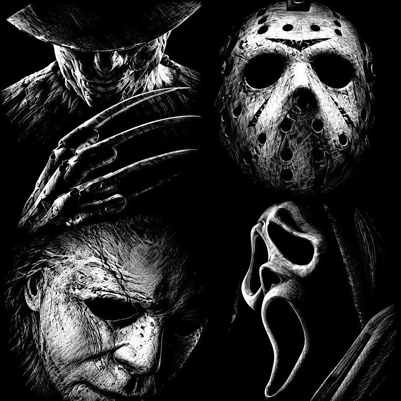 Scratchboard Raster image