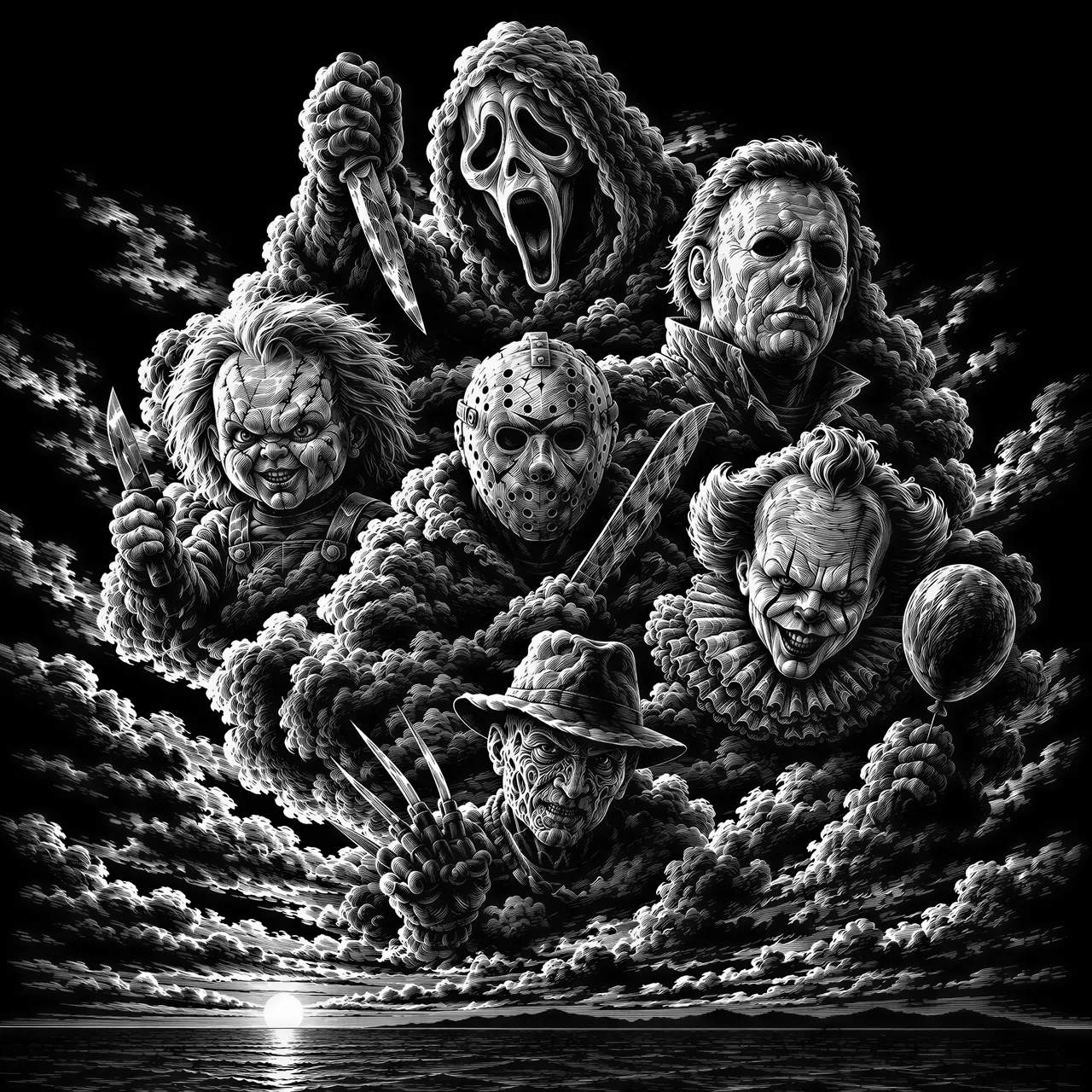 Scratchboard Raster image