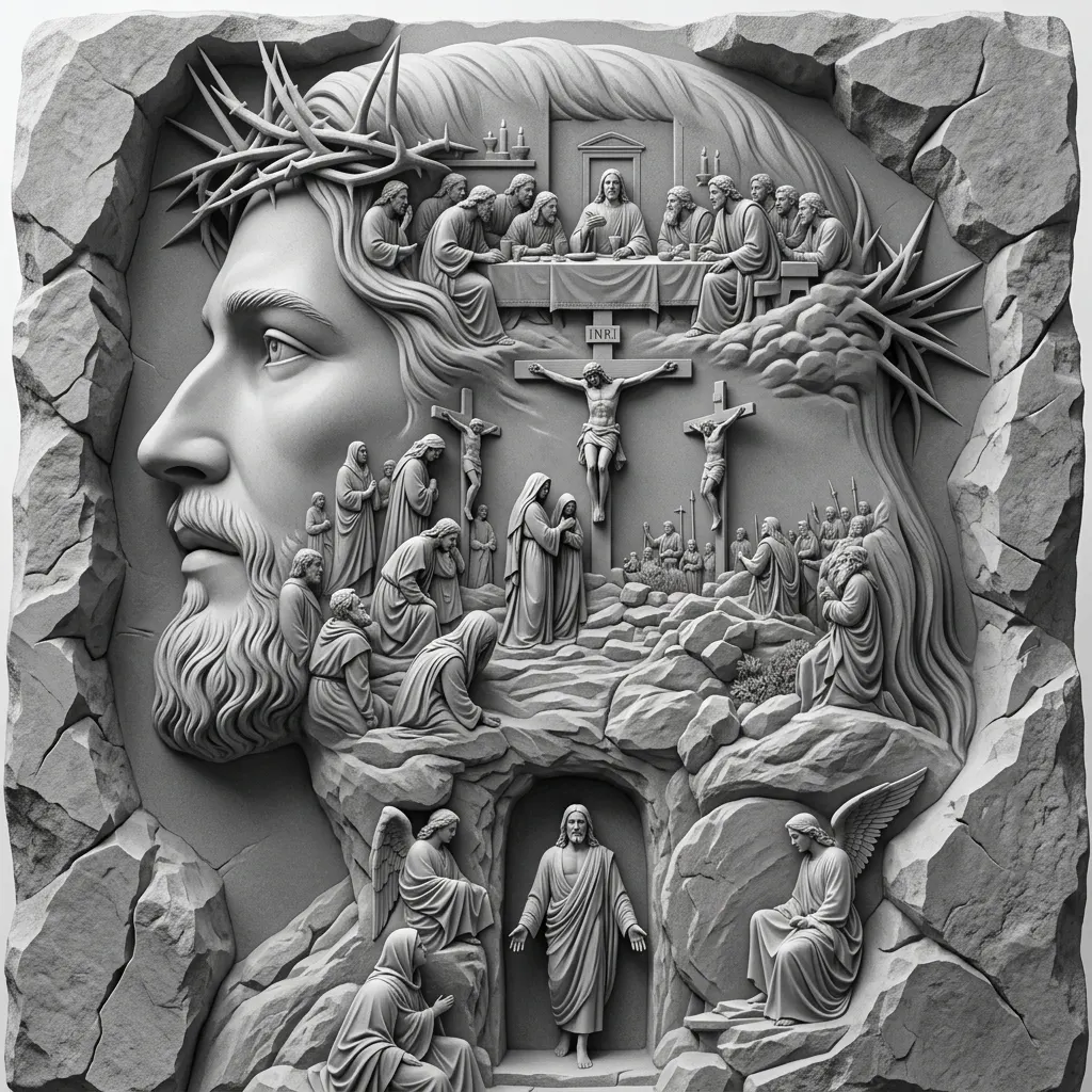 Stone Relief Raster image