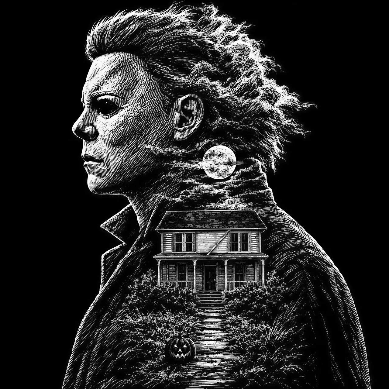 Scratchboard Raster image