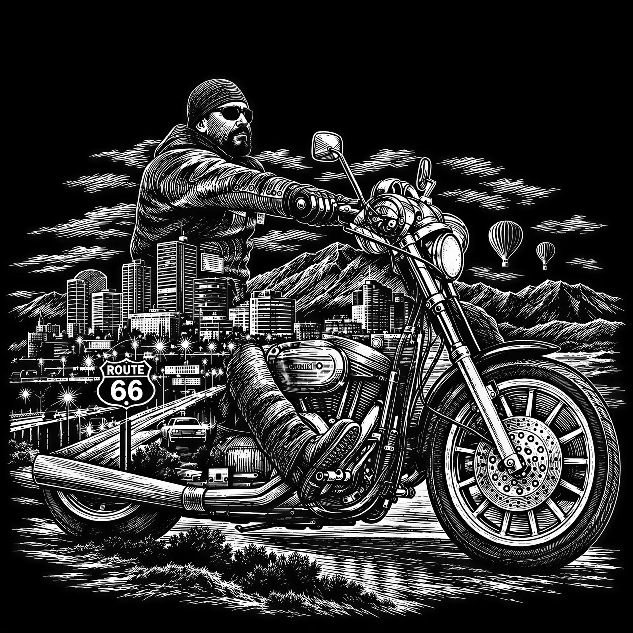 Scratchboard Raster image