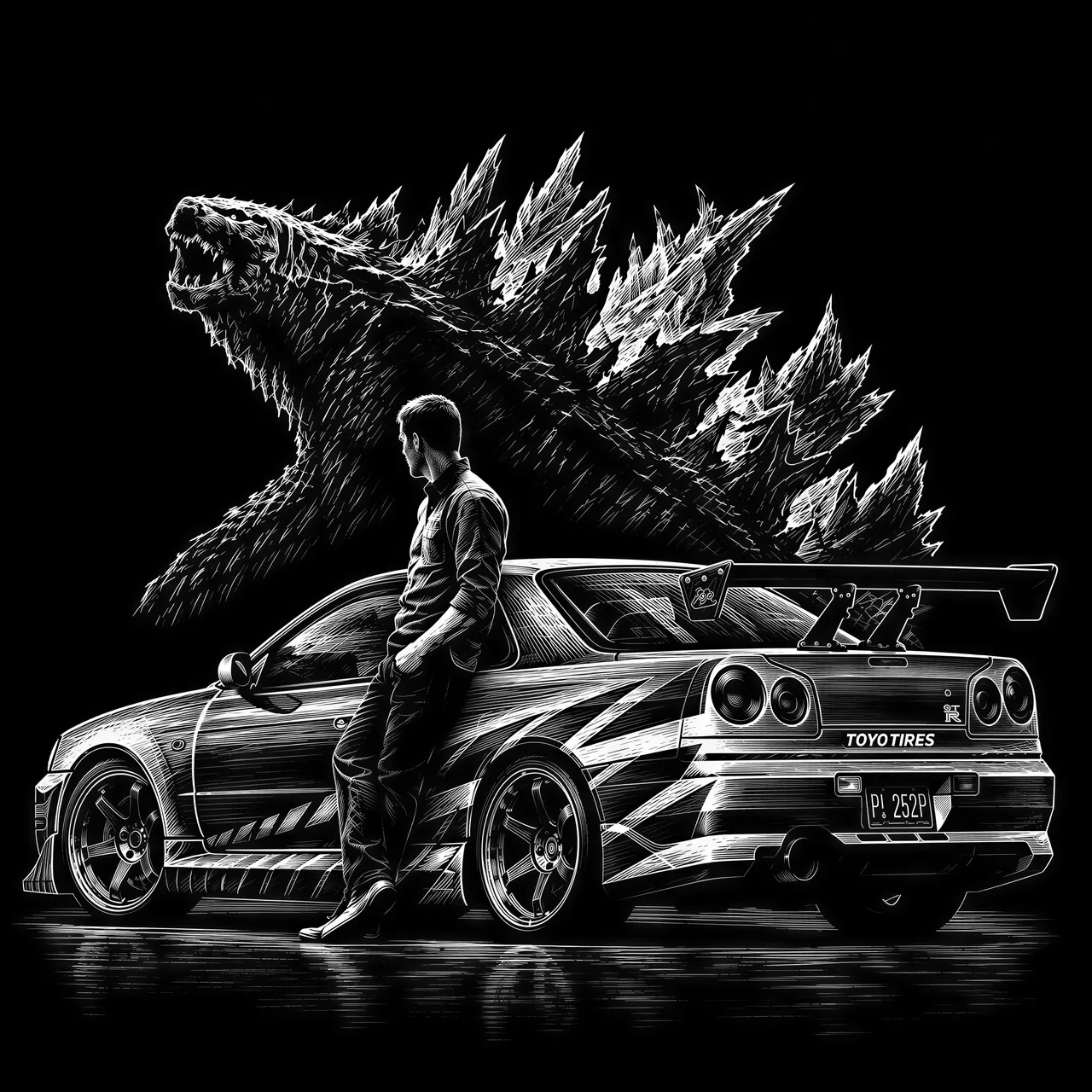 Scratchboard Raster image
