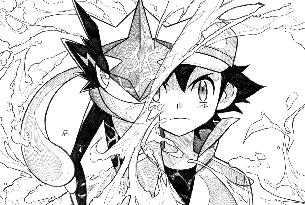 Graphique vectoriel de style pencil-sketch
