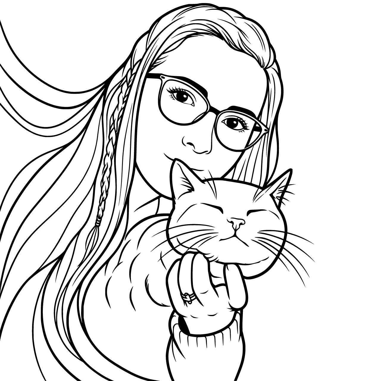 Grafika wektorowa w stylu engraving